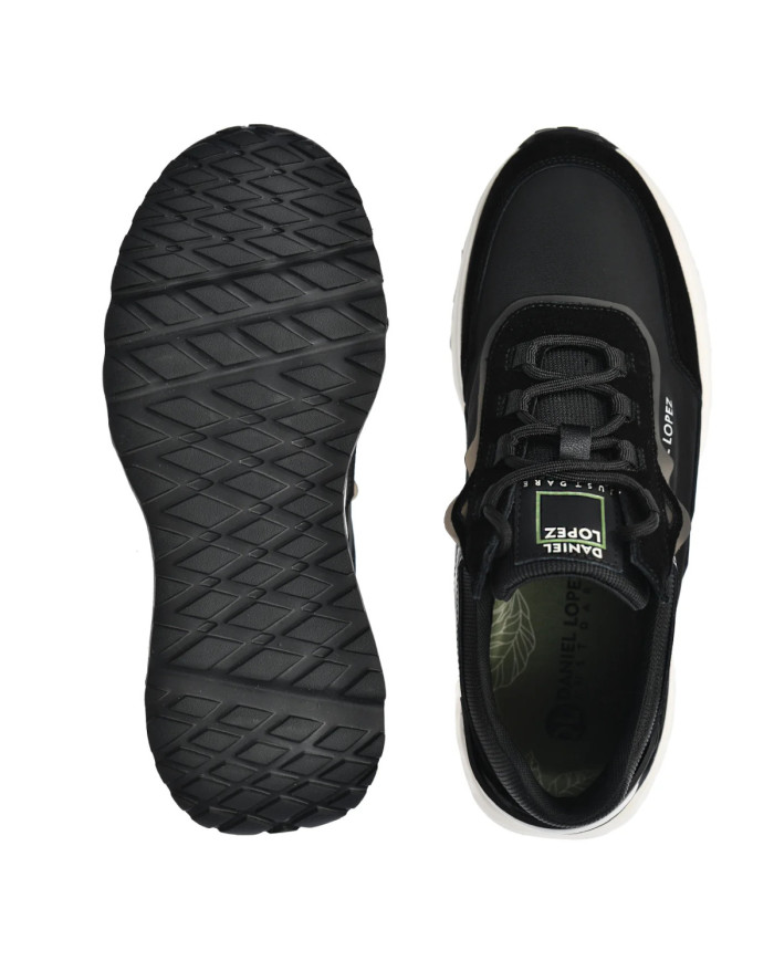 Daniel Lopez Just Dare Buty męskie DANIEL LOPEZ JUST DARE DIEGO TT1D4024 - Czarne | Sklep Monotox