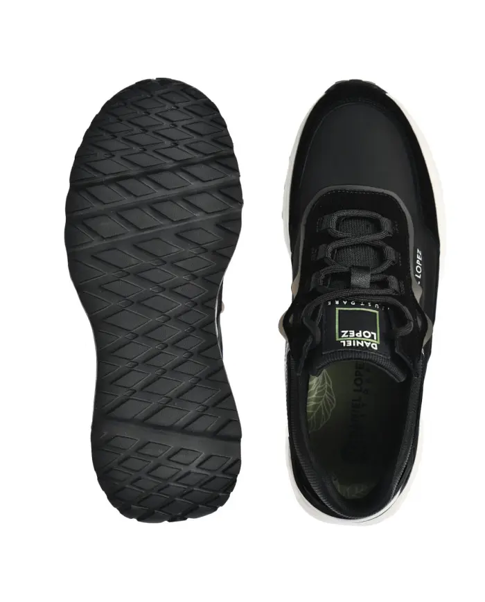 Daniel Lopez Just Dare Buty męskie DANIEL LOPEZ JUST DARE DIEGO TT1D4024 - Czarne | Sklep Monotox