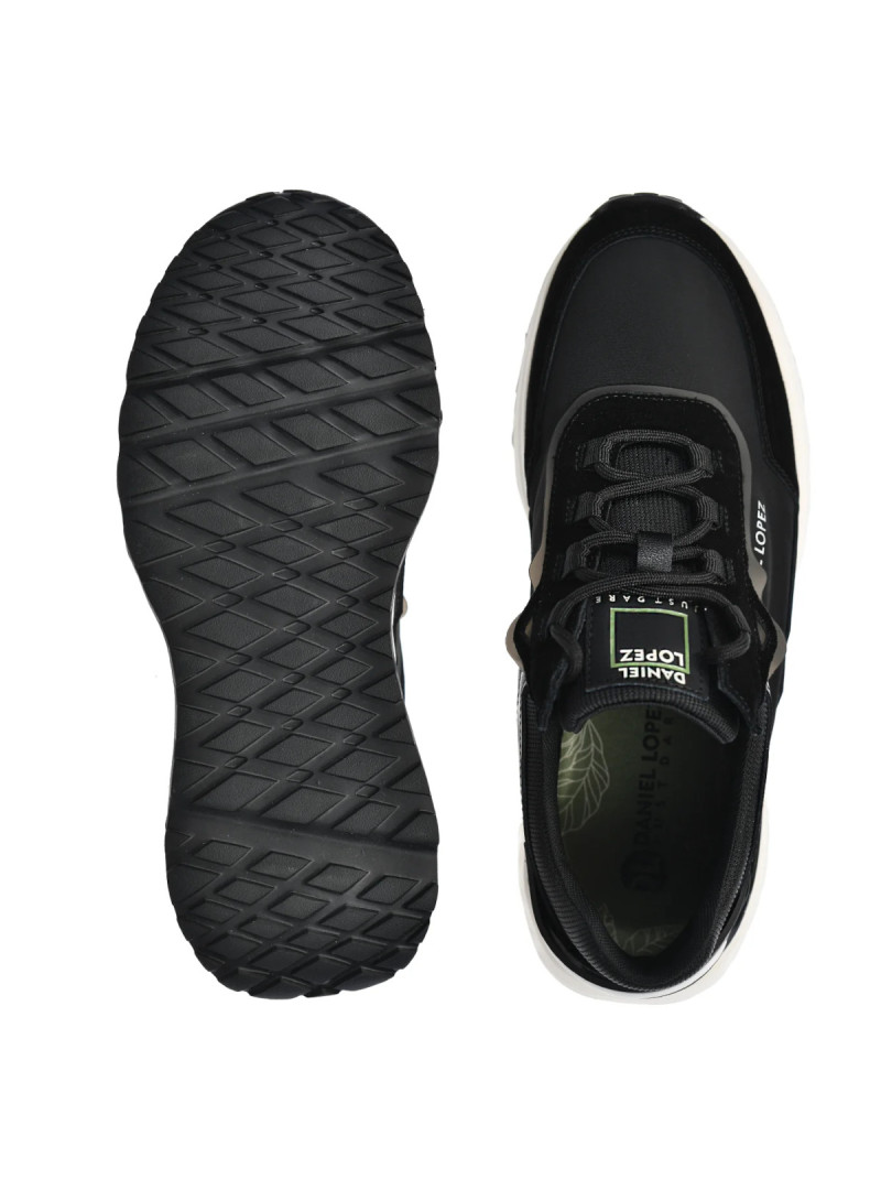 Daniel Lopez Just Dare Buty męskie DANIEL LOPEZ JUST DARE DIEGO TT1D4024 - Czarne | Sklep Monotox