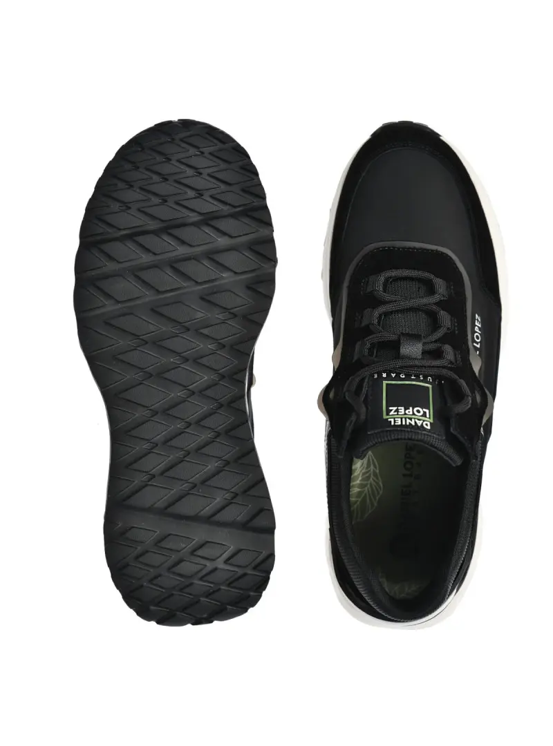 Daniel Lopez Just Dare Buty męskie DANIEL LOPEZ JUST DARE DIEGO TT1D4024 - Czarne | Sklep Monotox