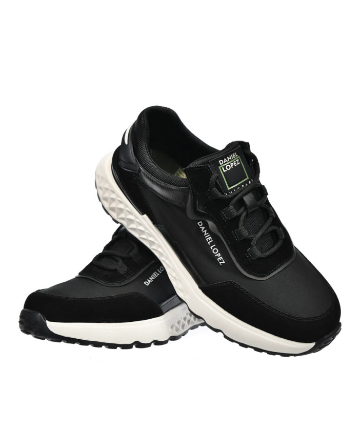 Daniel Lopez Just Dare Buty męskie DANIEL LOPEZ JUST DARE DIEGO TT1D4024 - Czarne | Sklep Monotox