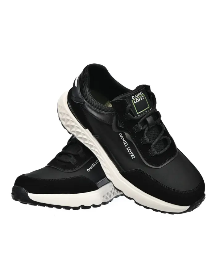 Daniel Lopez Just Dare Buty męskie DANIEL LOPEZ JUST DARE DIEGO TT1D4024 - Czarne | Sklep Monotox