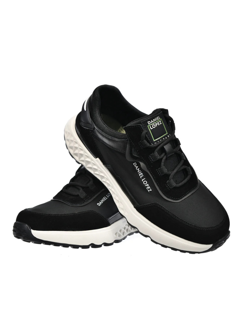 Daniel Lopez Just Dare Buty męskie DANIEL LOPEZ JUST DARE DIEGO TT1D4024 - Czarne | Sklep Monotox