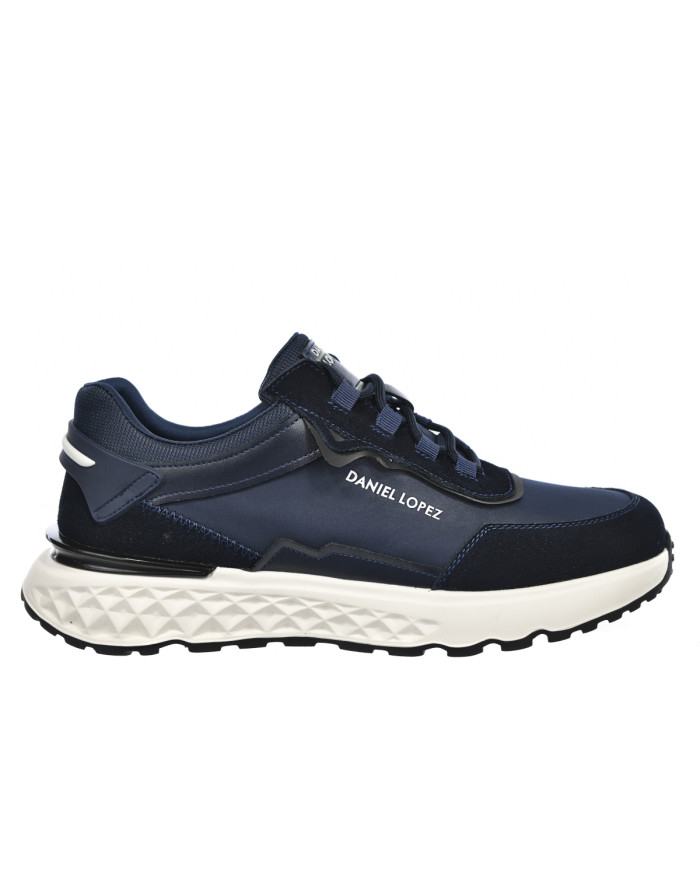 Daniel Lopez Just Dare Buty męskie DANIEL LOPEZ JUST DARE DIEGO TT1D4025 - Granatowe | Sklep Monotox