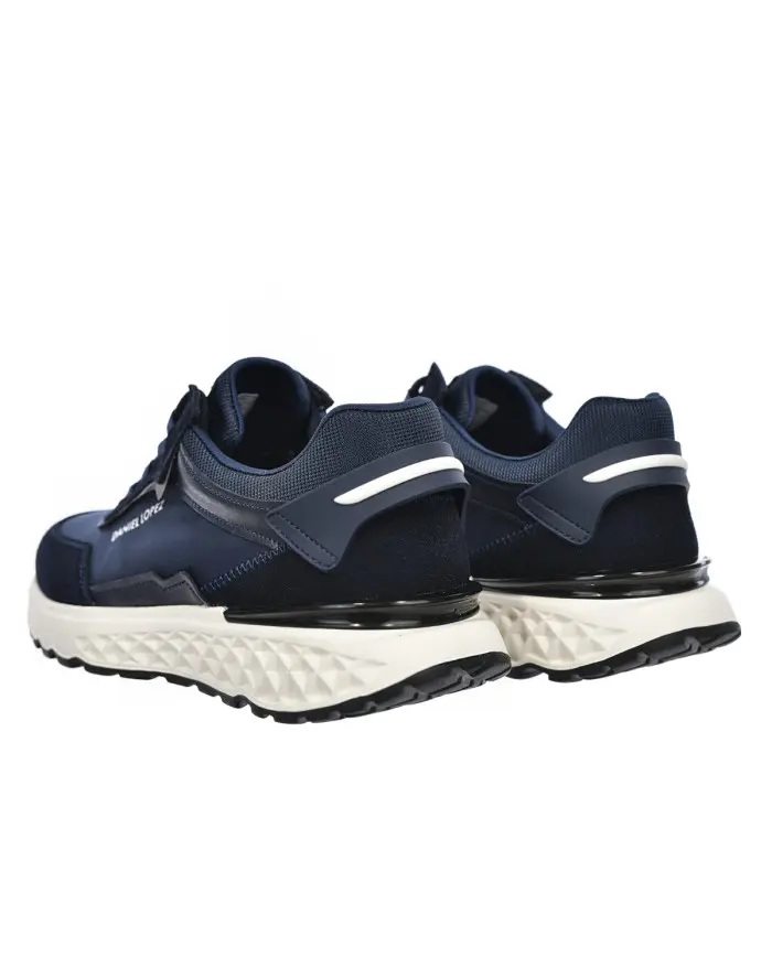 Daniel Lopez Just Dare Buty męskie DANIEL LOPEZ JUST DARE DIEGO TT1D4025 - Granatowe | Sklep Monotox