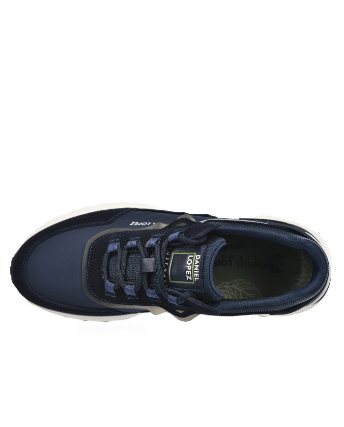 Daniel Lopez Just Dare Buty męskie DANIEL LOPEZ JUST DARE DIEGO TT1D4025 - Granatowe | Sklep Monotox