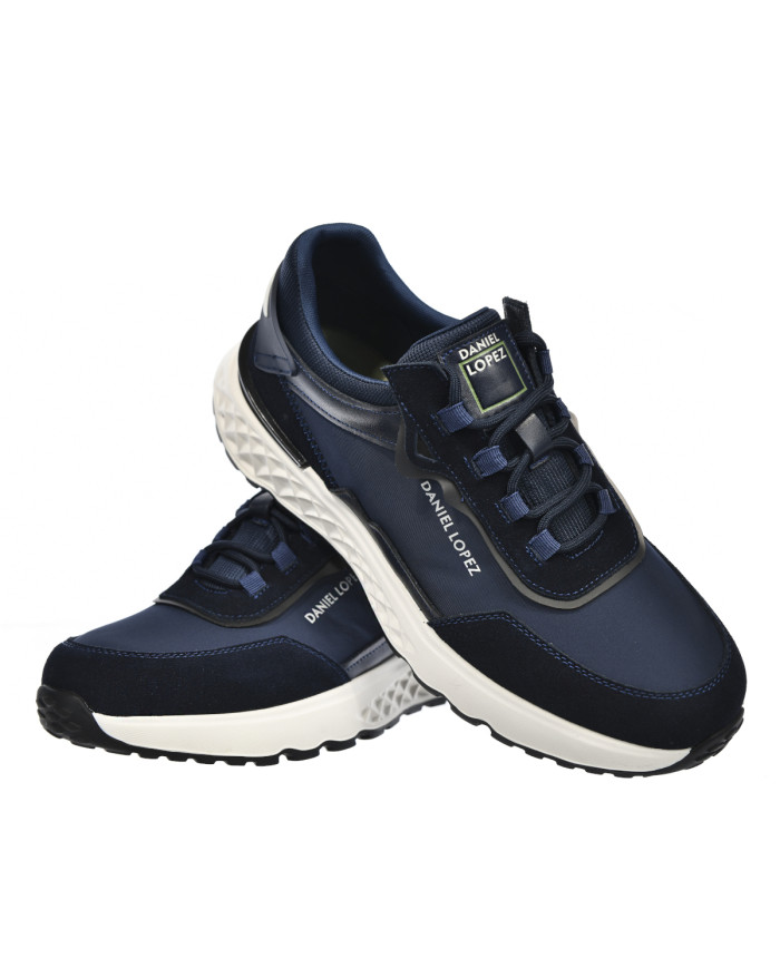 Daniel Lopez Just Dare Buty męskie DANIEL LOPEZ JUST DARE DIEGO TT1D4025 - Granatowe | Sklep Monotox