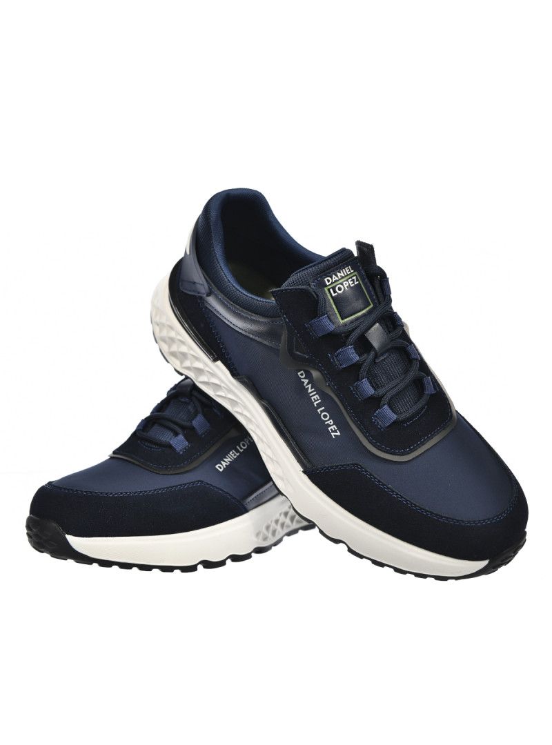 Daniel Lopez Just Dare Buty męskie DANIEL LOPEZ JUST DARE DIEGO TT1D4025 - Granatowe | Sklep Monotox