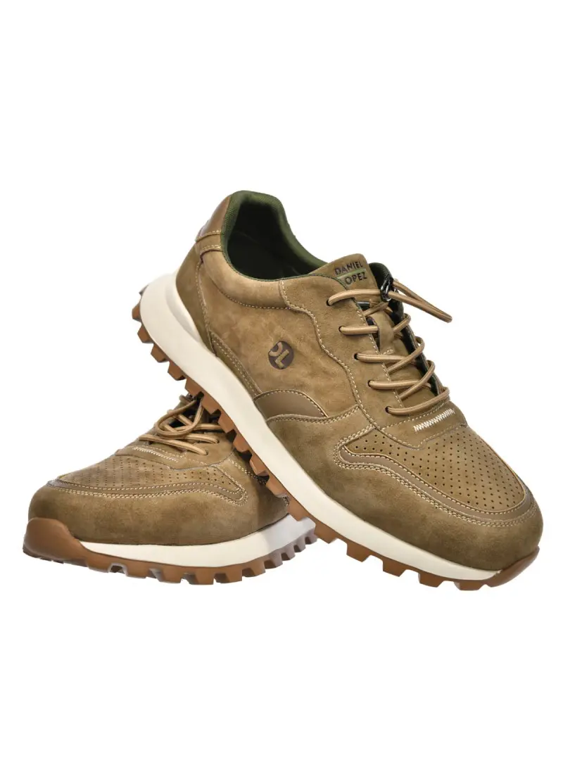 Daniel Lopez Just Dare Buty męskie DANIEL LOPEZ JUST DARE TOMAS TT1D4030 - Beżowe | Sklep Monotox