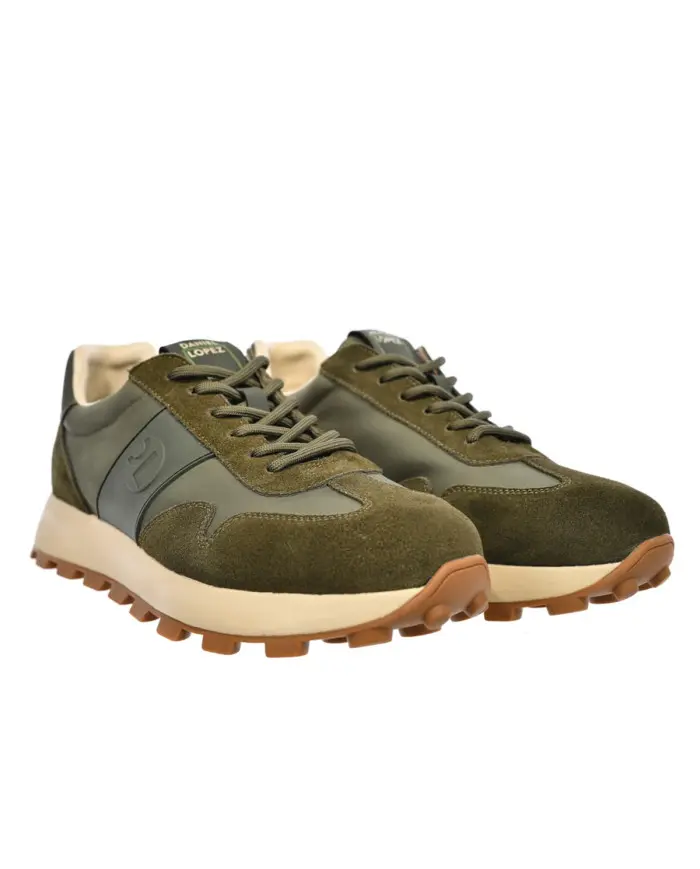 Daniel Lopez Just Dare Buty męskie DANIEL LOPEZ JUST DARE PABLO TT1D4033 - Zielone | Sklep Monotox