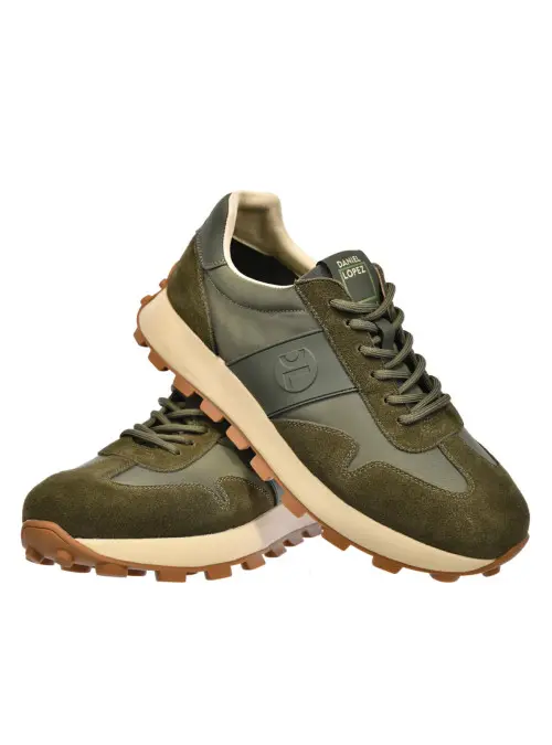 Daniel Lopez Just Dare Buty męskie DANIEL LOPEZ JUST DARE PABLO TT1D4033 - Zielone | Sklep Monotox