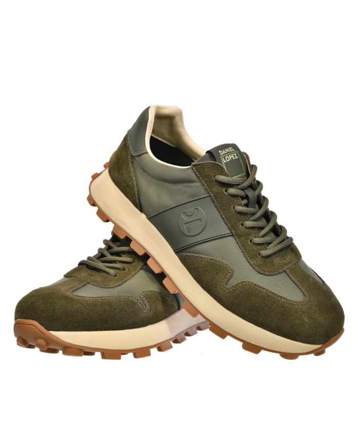 Daniel Lopez Just Dare Buty męskie DANIEL LOPEZ JUST DARE PABLO TT1D4033 - Zielone | Sklep Monotox