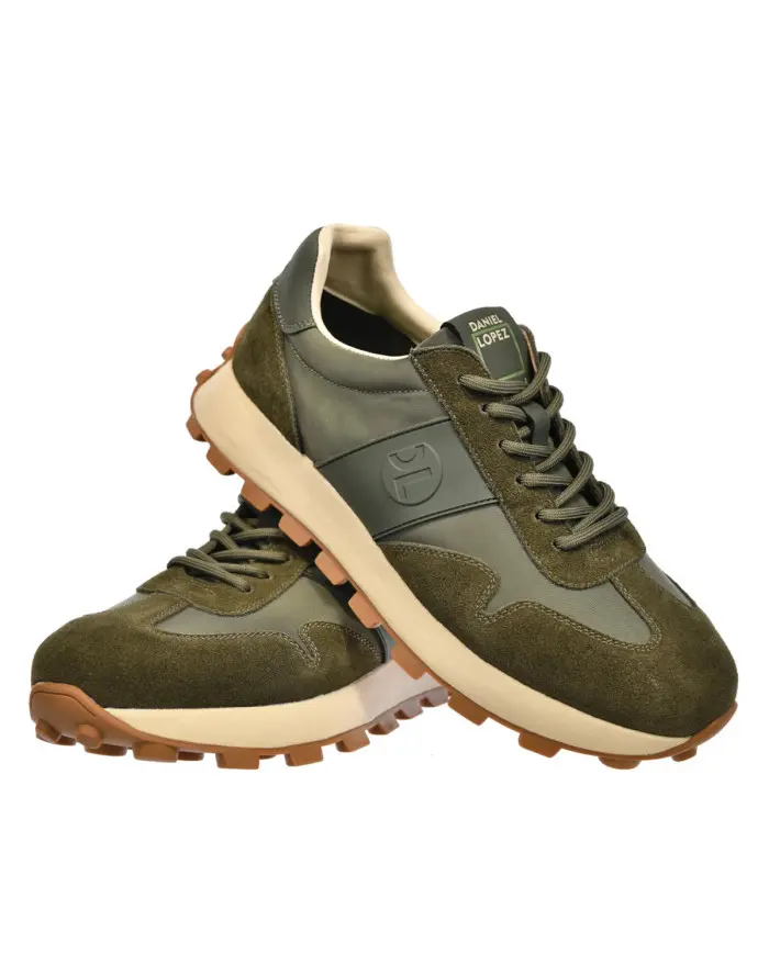 Daniel Lopez Just Dare Buty męskie DANIEL LOPEZ JUST DARE PABLO TT1D4033 - Zielone | Sklep Monotox