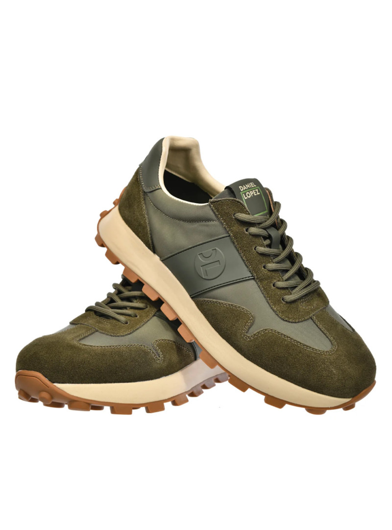 Daniel Lopez Just Dare Buty męskie DANIEL LOPEZ JUST DARE PABLO TT1D4033 - Zielone | Sklep Monotox