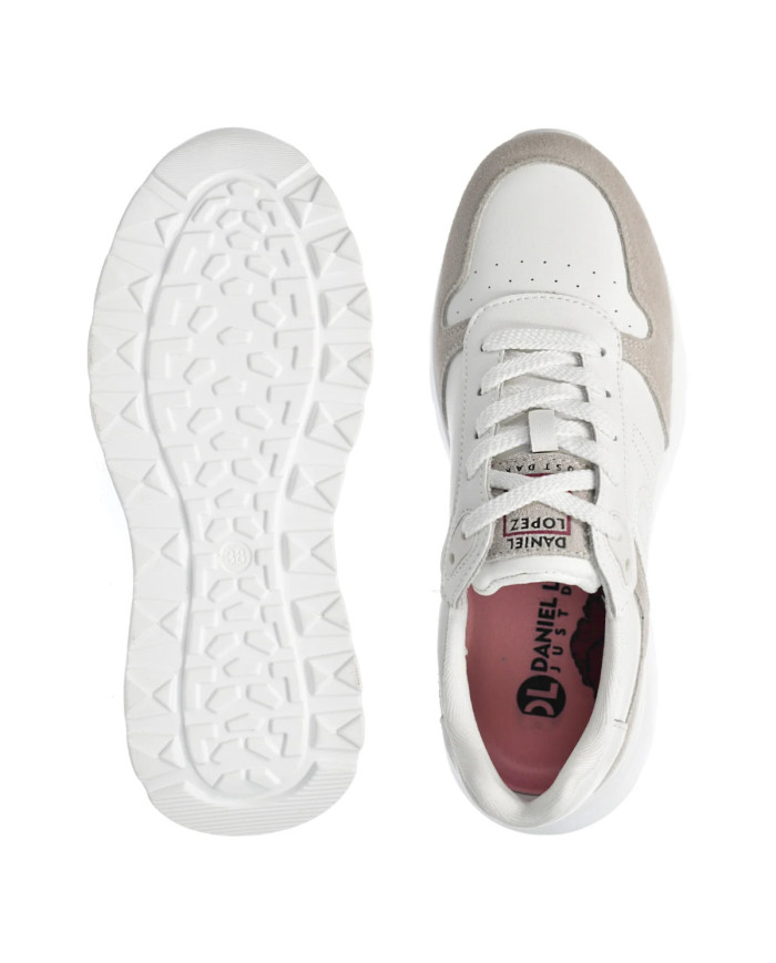 Daniel Lopez Just Dare Buty damskie DANIEL LOPEZ JUST DARE INES TT2D4056 - Białe | Sklep Monotox
