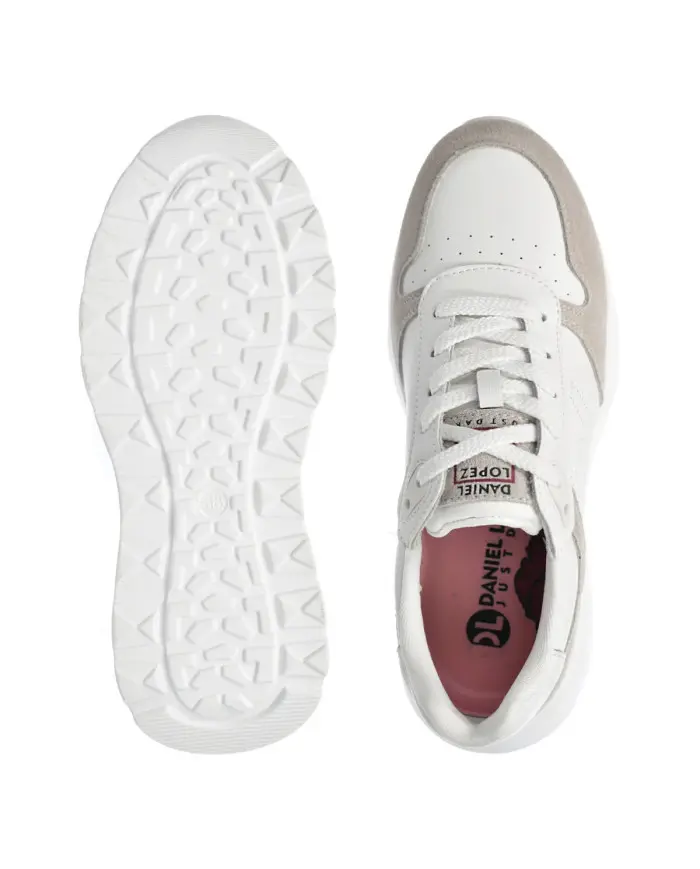 Daniel Lopez Just Dare Buty damskie DANIEL LOPEZ JUST DARE INES TT2D4056 - Białe | Sklep Monotox