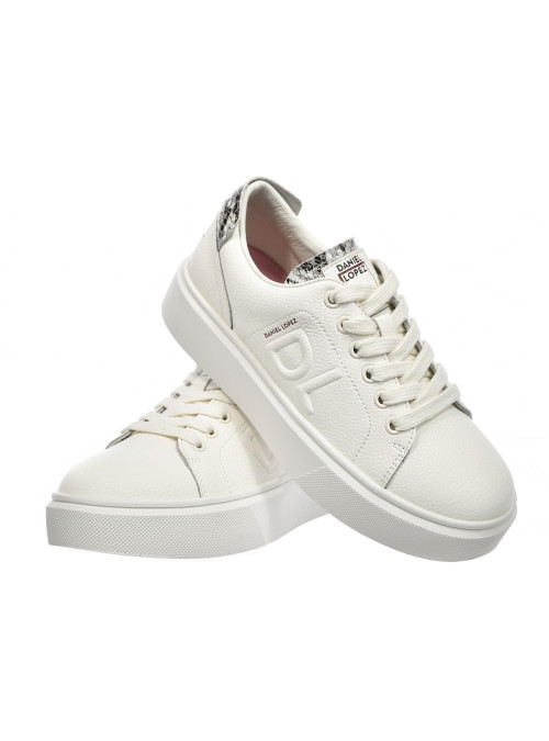 Daniel Lopez Just Dare Buty damskie DANIEL LOPEZ JUST DARE ANA TT2D4059 - Białe | Sklep Monotox