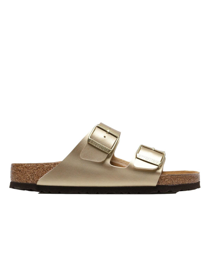 Birkenstock Klapki damskie ARIZONA BF 1016110 - Złote | Sklep Monotox
