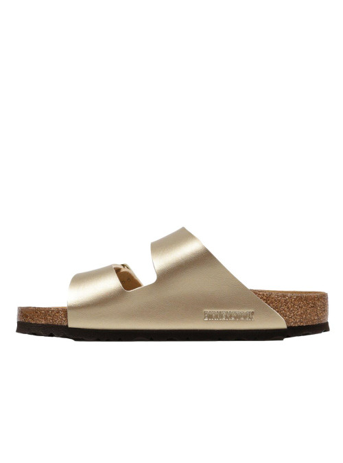 Birkenstock Klapki damskie ARIZONA BF 1016110 - Złote | Sklep Monotox