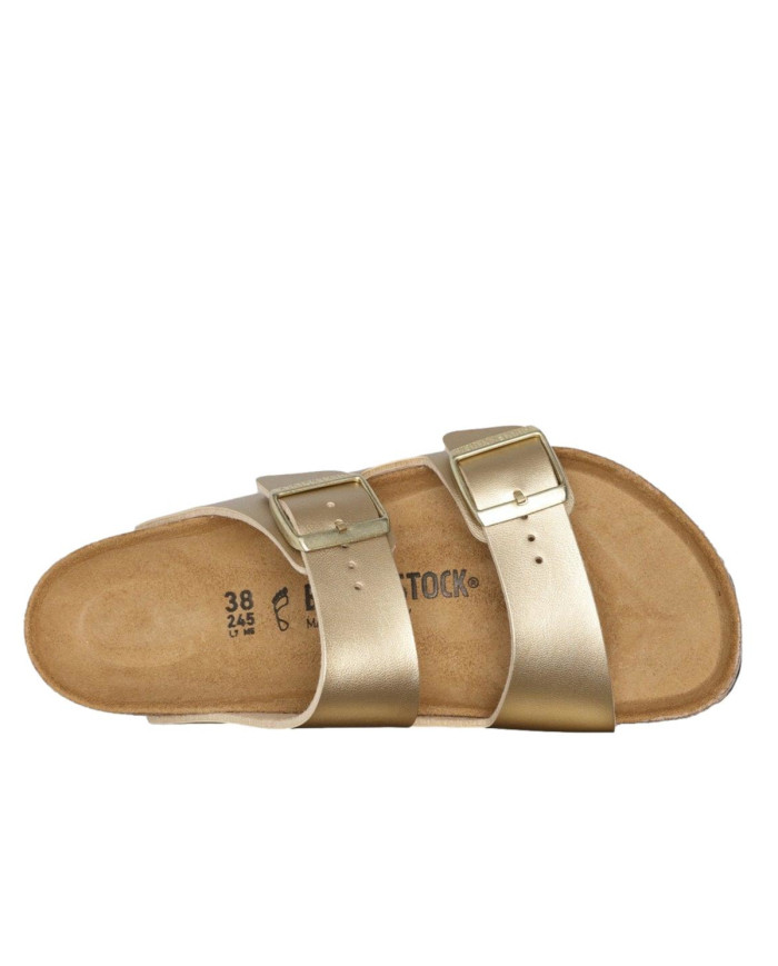Birkenstock Klapki damskie ARIZONA BF 1016110 - Złote | Sklep Monotox