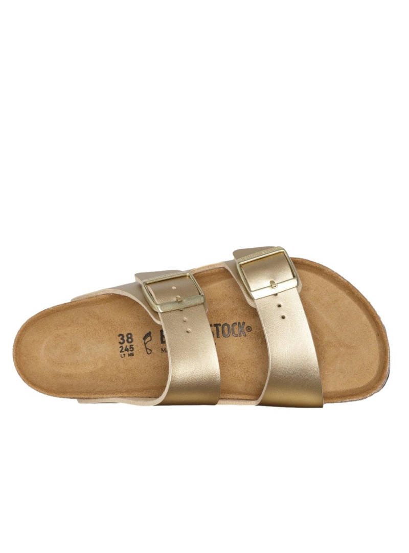 Birkenstock Klapki damskie ARIZONA BF 1016110 - Złote | Sklep Monotox