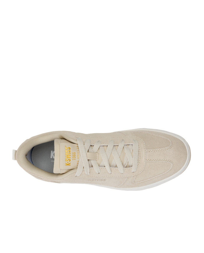 K-Swiss Buty damskie COURT VARSITY SDE 94733-278-M - Beżowe | Sklep Monotox
