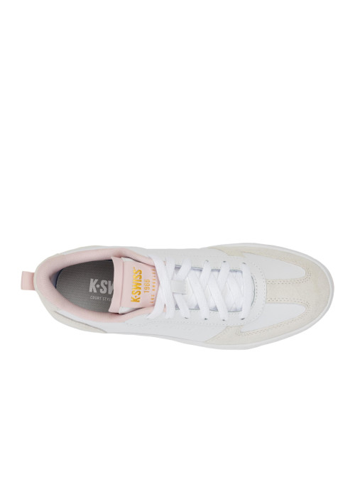 K-Swiss Buty damskie COURT VARSITY 94734-110-M - Białe | Sklep Monotox