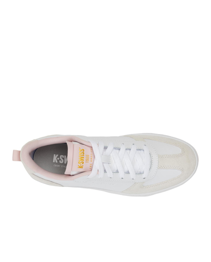 K-Swiss Buty damskie COURT VARSITY 94734-110-M - Białe | Sklep Monotox