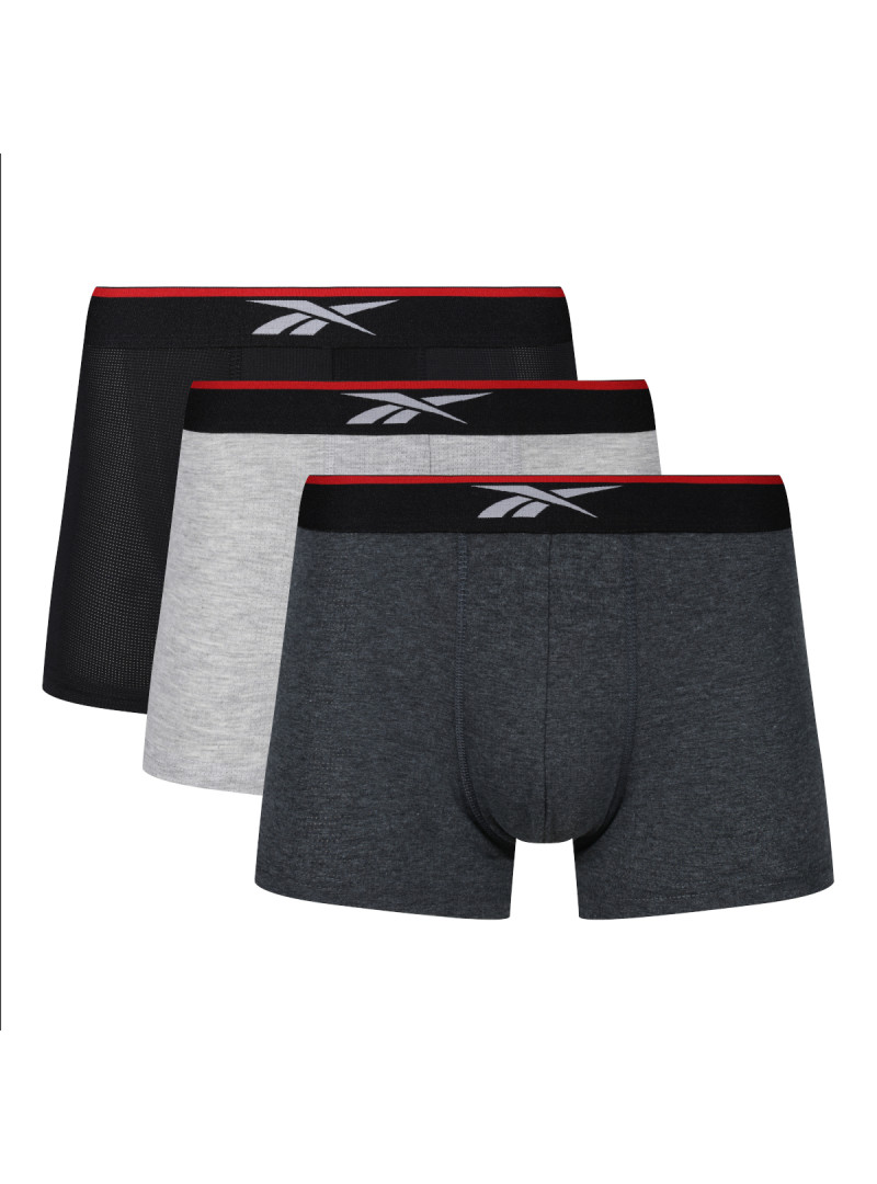 Reebok Męska Bielizna Sports Trunks Med Glyyn C85513PKB Wielokolorowy | Sklep Monotox
