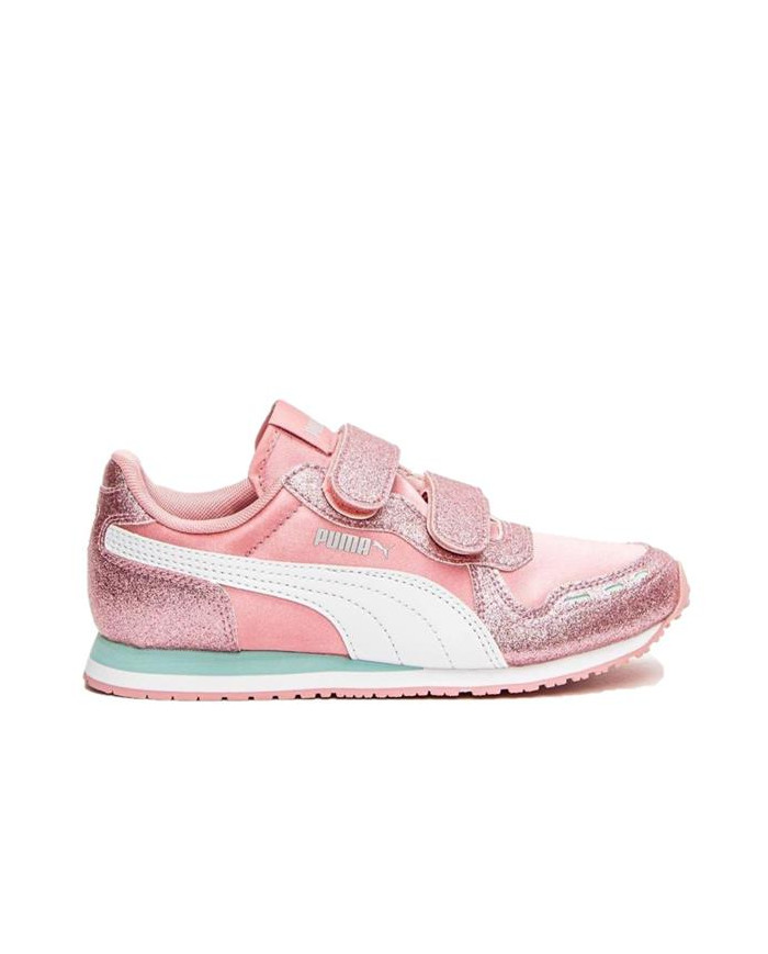 Puma Dziecięce Sneakersy Cabana Racer Glitz V Ps 37098509 Różowy | Sklep Monotox