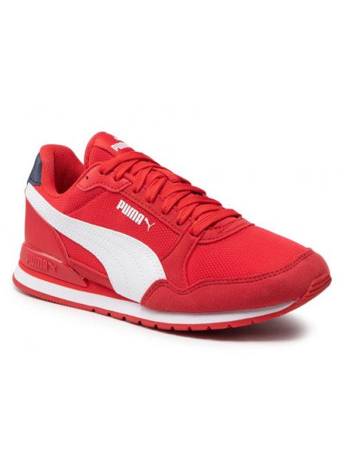 Puma Dziecięce Sneakersy St Runner V4 Mesh Jr 38551004 Czerwony | Sklep Monotox