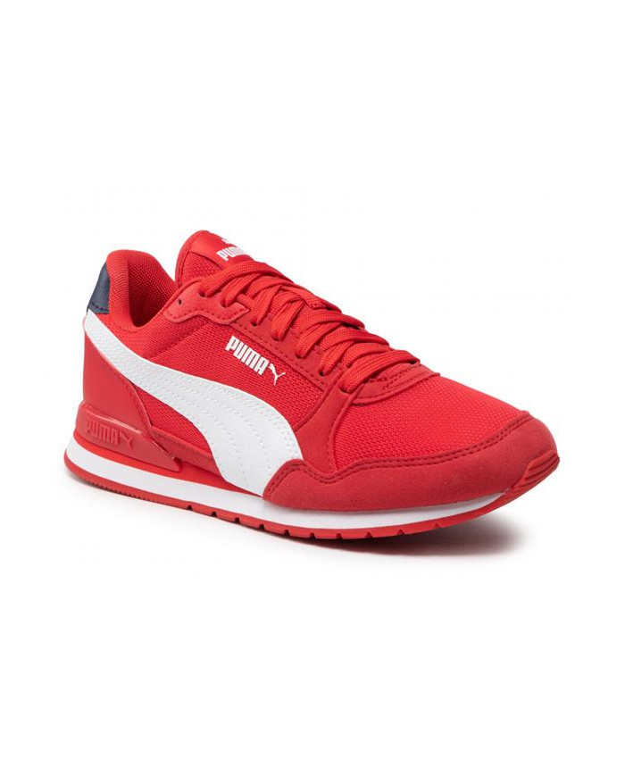 Puma Dziecięce Sneakersy St Runner V4 Mesh Jr 38551004 Czerwony | Sklep Monotox