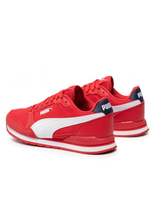 Puma Dziecięce Sneakersy St Runner V4 Mesh Jr 38551004 Czerwony | Sklep Monotox