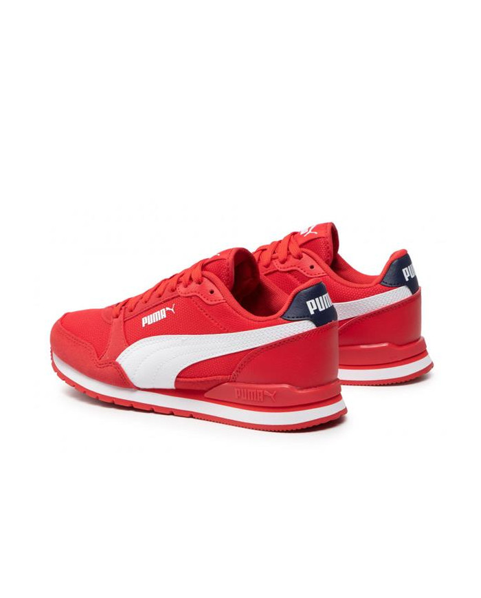 Puma Dziecięce Sneakersy St Runner V4 Mesh Jr 38551004 Czerwony | Sklep Monotox
