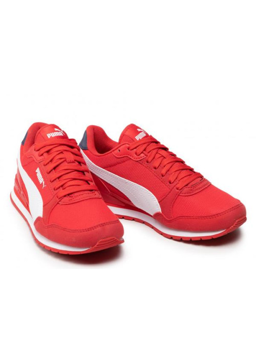 Puma Dziecięce Sneakersy St Runner V4 Mesh Jr 38551004 Czerwony | Sklep Monotox