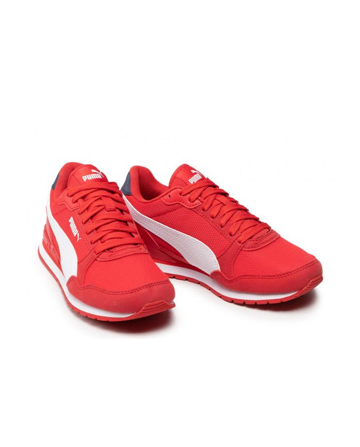 Puma Dziecięce Sneakersy St Runner V4 Mesh Jr 38551004 Czerwony | Sklep Monotox