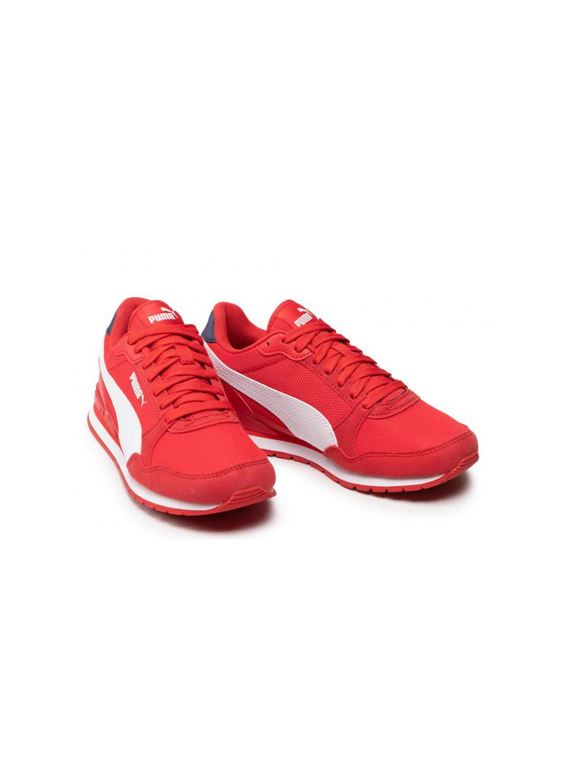 Puma Dziecięce Sneakersy St Runner V4 Mesh Jr 38551004 Czerwony | Sklep Monotox