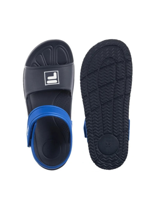 Fila Sandały dziecięce FILA FIORI CB SANDAL KIDS FFK025353293 - Niebieskie | Sklep Monotox