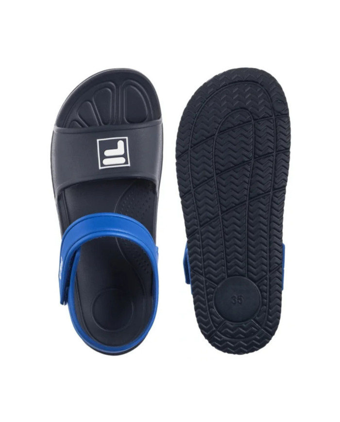 Fila Sandały dziecięce FILA FIORI CB SANDAL KIDS FFK025353293 - Niebieskie | Sklep Monotox