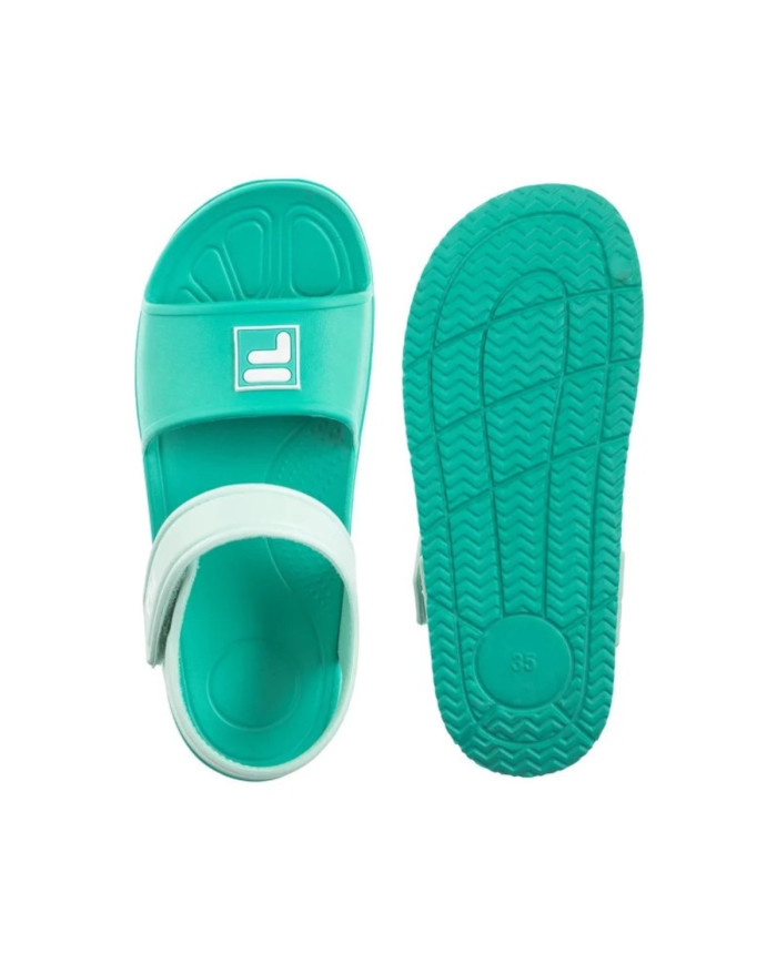 Fila Sandały dziecięce FILA FIORI CB SANDAL KIDS FFK025353371 - Niebieskie | Sklep Monotox