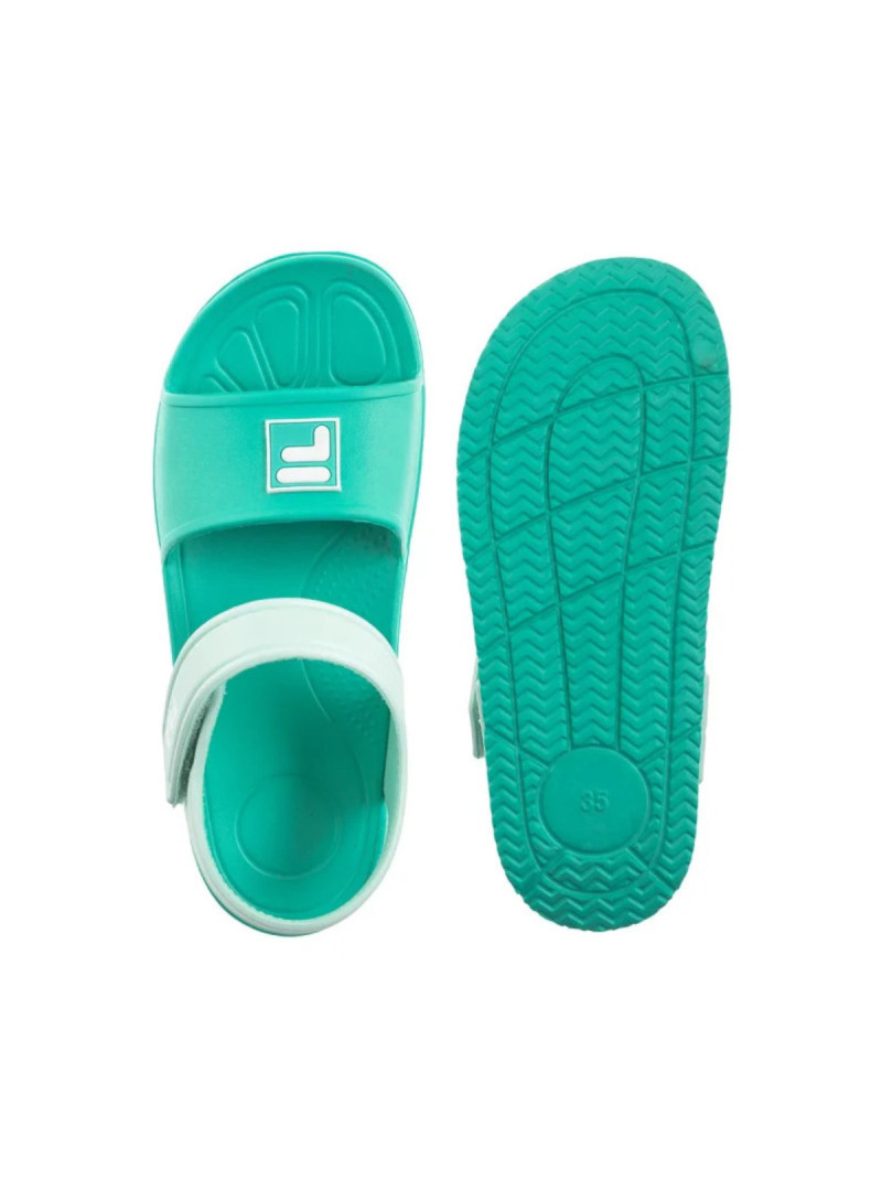 Fila Sandały dziecięce FILA FIORI CB SANDAL KIDS FFK025353371 - Niebieskie | Sklep Monotox