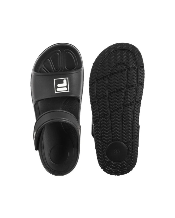 Fila Sandały dziecięce FILA FIORI SANDAL KIDS FFK025480010 - Czarne | Sklep Monotox