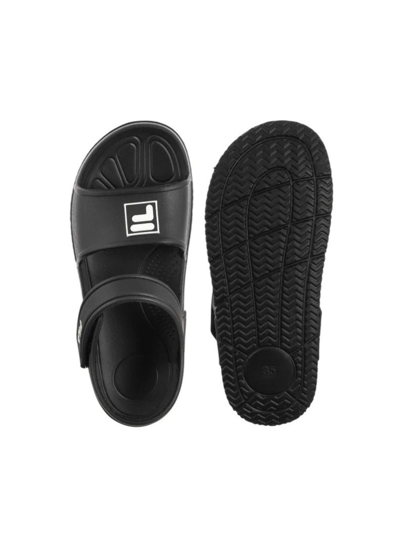 Fila Sandały dziecięce FILA FIORI SANDAL KIDS FFK025480010 - Czarne | Sklep Monotox