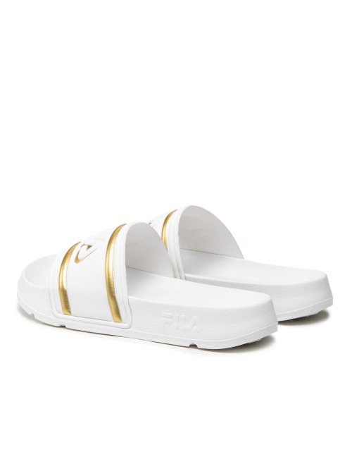 Fila Klapki damskie MORRO BAY LOGO FFW010213069 - Białe | Sklep Monotox
