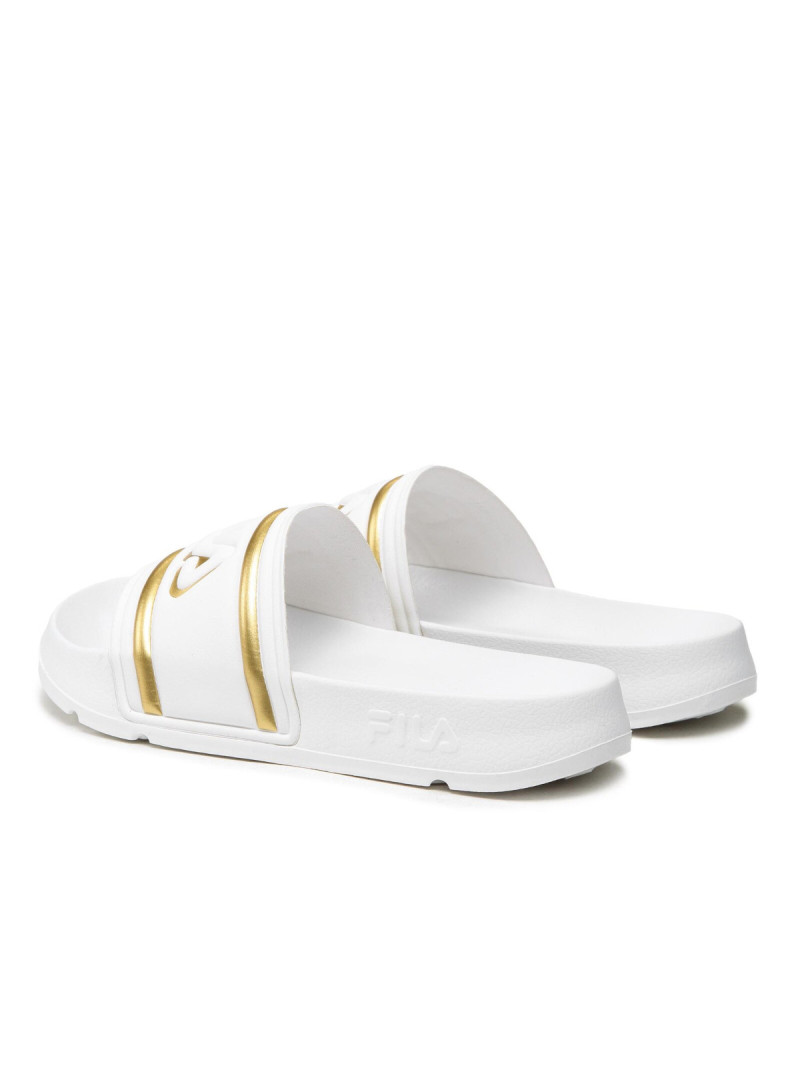 Fila Klapki damskie MORRO BAY LOGO FFW010213069 - Białe | Sklep Monotox