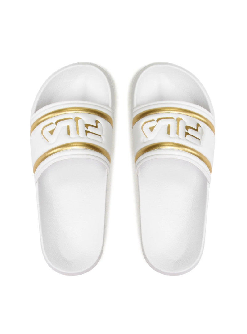 Fila Klapki damskie MORRO BAY LOGO FFW010213069 - Białe | Sklep Monotox