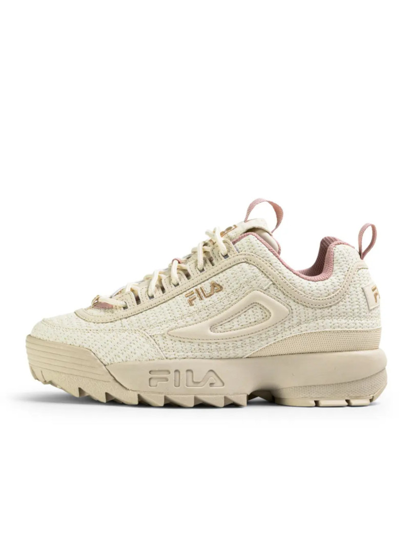 Fila Buty damskie DISRUPTOR F WMNS FFW046770001 - Beżowe | Sklep Monotox