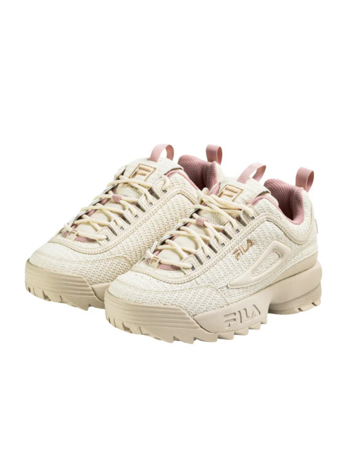 Fila Buty damskie DISRUPTOR F WMNS FFW046770001 - Beżowe | Sklep Monotox