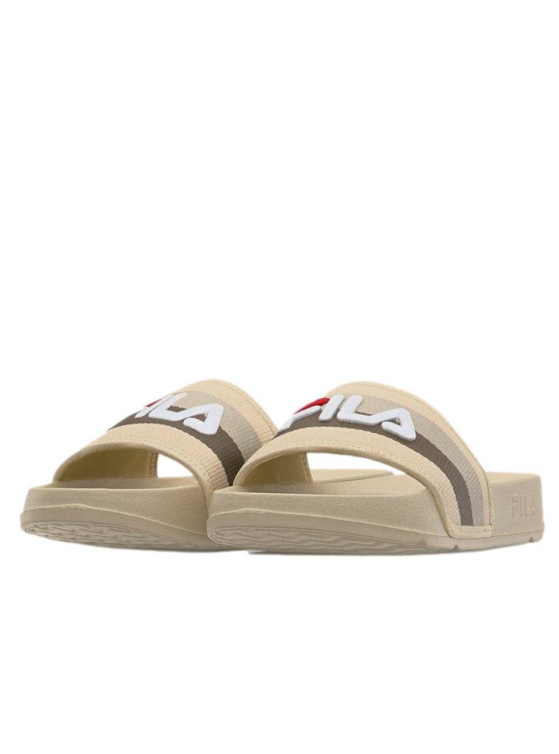Fila Klapki damskie MORRO BAY STRIPES FFW055370027 - Beżowe | Sklep Monotox