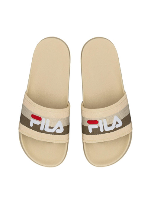 Fila Klapki damskie MORRO BAY STRIPES FFW055370027 - Beżowe | Sklep Monotox